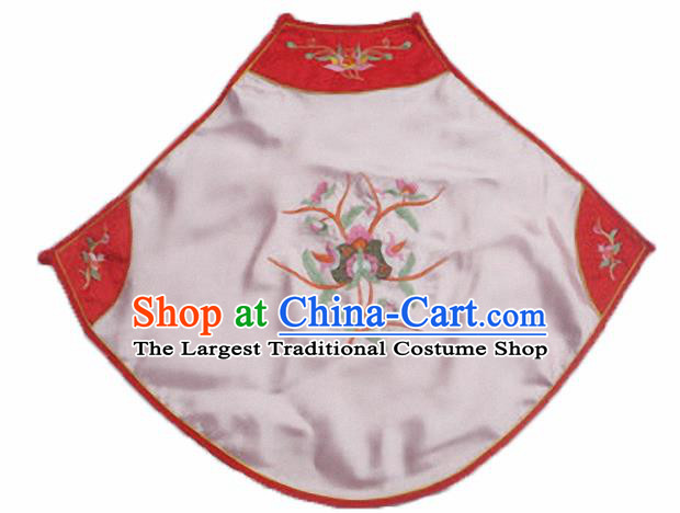 Chinese Traditional Underwear Ancient Costume Embroidered Pink Bellyband for Women