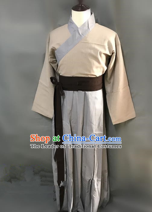 Traditional Chinese Stage Performance Costume Ancient Song Dynasty Swordsman Clothing for Men