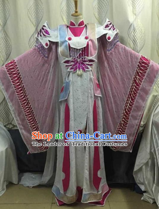 China Ancient Cosplay Palace Lady Costume Swordswoman Fancy Dress Traditional Hanfu Clothing for Women