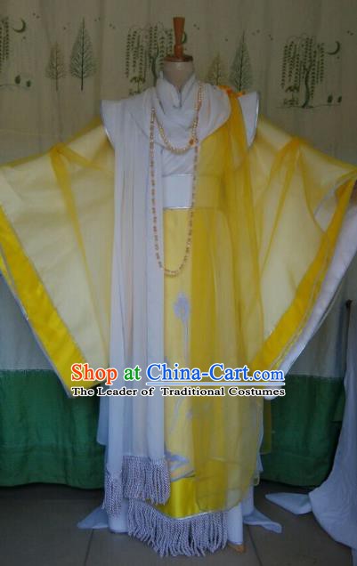 Traditional China Ancient Cosplay Emperor Costume Halloween Swordsman Clothing for Men