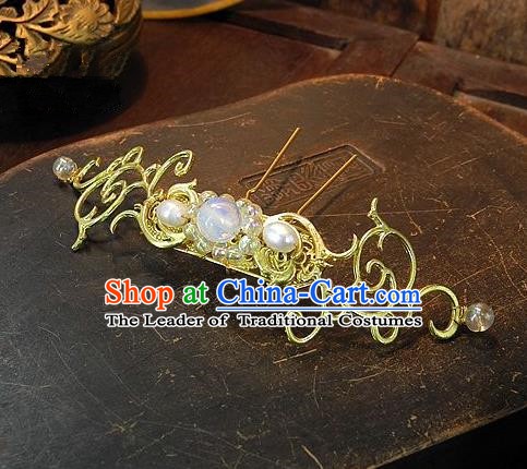 Chinese Handmade Classical Hair Accessories Ancient Wedding Hanfu Hairpins for Women