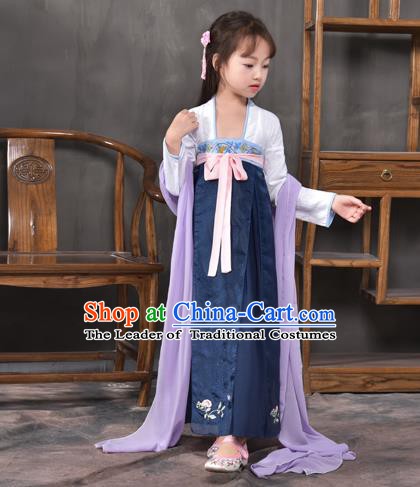 Traditional Ancient Chinese Costume Chinese Style Wedding Dress Ancient Tang Dynasty hanfu princess Clothing