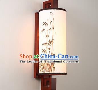 China Handmade Parchment Wall Lantern Painting Bamboo Lanterns Traditional Lamp