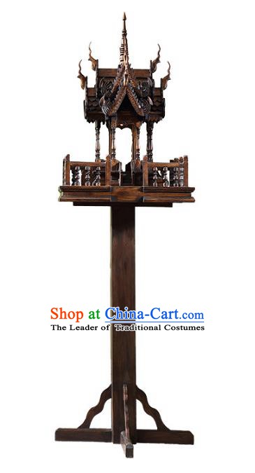 Handmade Thailand Floor Lantern Asian Lanterns Religion Wood Lantern Traditional Lamp