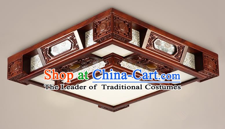 Traditional Chinese Handmade Wood Lantern Palace Lantern Ancient Ceiling Lanterns