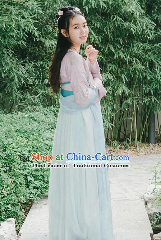 Traditional Chinese Ancient Costume China Ancient Tang Dynasty Hanfu Princess Dress Clothing