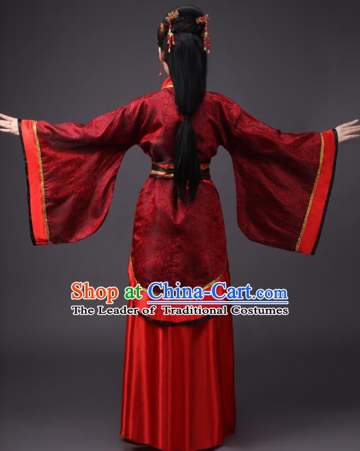 Traditional Chinese Ancient Costume China Ancient Tang Dynasty Hanfu Princess Dress Clothing