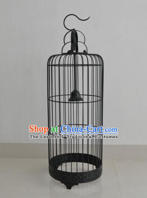 Top Grade Handmade Iron Birdcage Palace Lanterns Traditional Chinese Lantern Ancient Ceiling Lanterns