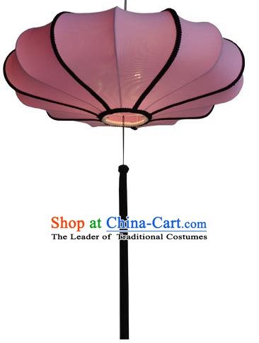 Top Grade Handmade Pink Lanterns Traditional Chinese Palace Lantern Ancient Ceiling Lanterns