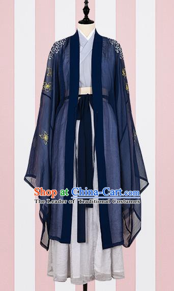 Traditional Chinese Ancient Costume China Wedding Dress Ancient Jin Dynasty Hanfu Princess Clothing