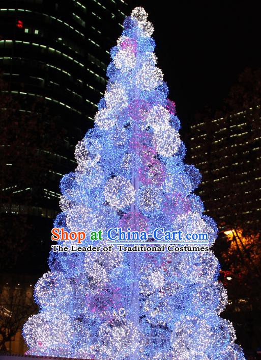 Traditional Handmade Shiny Frame Christmas Tree Decorations Lights Lamplight LED Lamp Lanterns