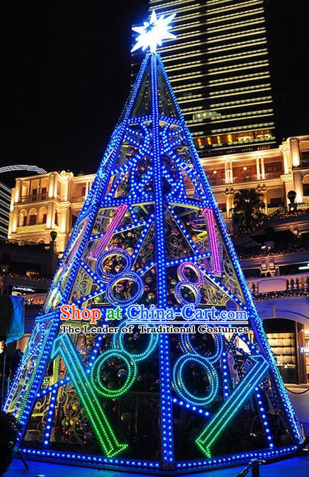 Traditional Handmade Christmas Shiny Decorations Christmas Tree Lights Lamplight LED Lamp Lanterns