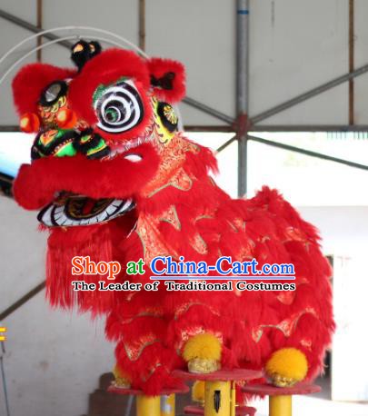 Professional Lion Dance Jongs Lion Dancing Zhuang Instrument Pieces Set Dragon Dance Costume Drum