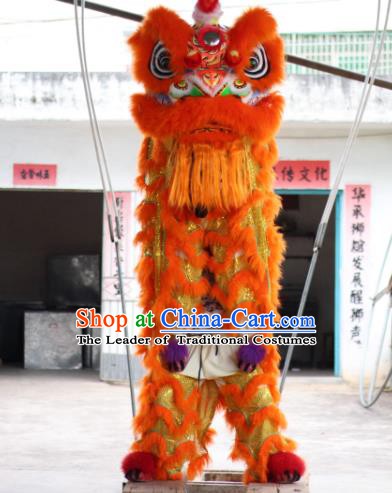 Professional Lion Dance Jongs Lion Dancing Zhuang Instrument Pieces Set Dragon Dance Costume Drum