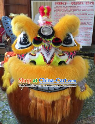 Professional Lion Dance Jongs Lion Dancing Zhuang Instrument Pieces Set Dragon Dance Costume Drum
