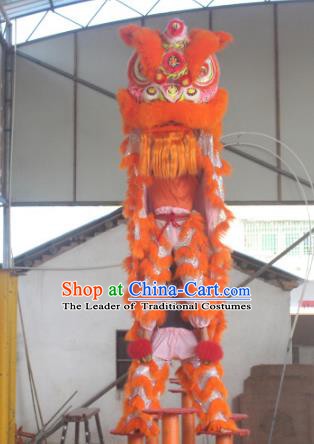 Professional Lion Dance Jongs Lion Dancing Zhuang Instrument Pieces Set Dragon Dance Costume Drum