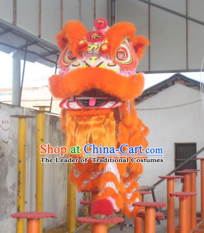 Professional Lion Dance Jongs Lion Dancing Zhuang Instrument Pieces Set Dragon Dance Costume Drum