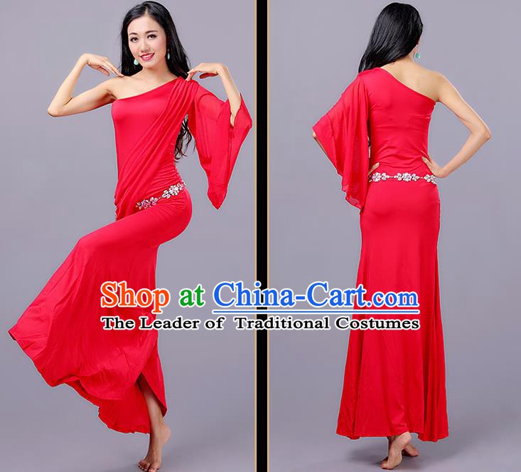 Traditional Asian Indian Belly Dance Costume Stage Performance India National Dance Dress Accessories Belts for Women