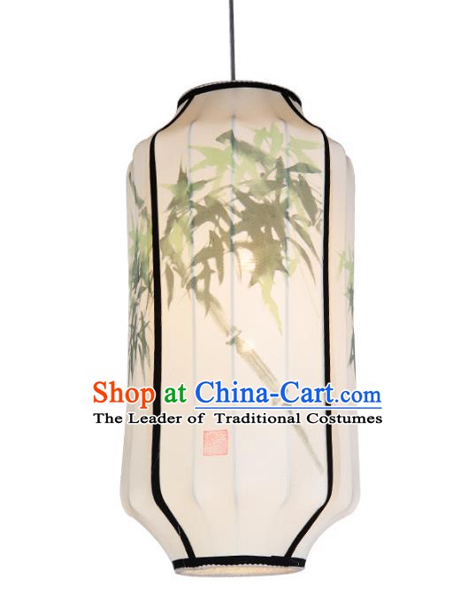 Handmade Traditional Chinese Lantern Ceiling Lanterns Printing Bamboo Lanern