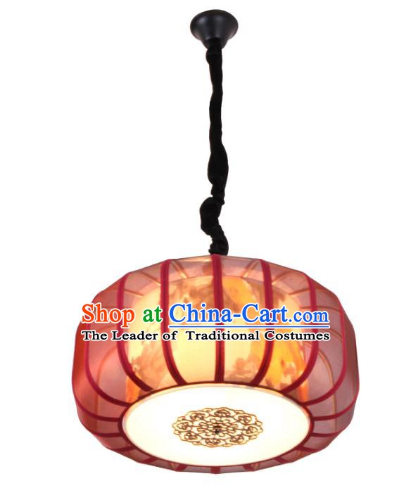 Traditional Chinese Ancient Palace Pumpkin Lantern Ceiling Lanterns Hanging Lanern
