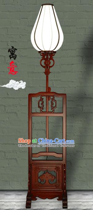 Handmade Traditional Chinese Lantern Floor Lamp Palace Lantern