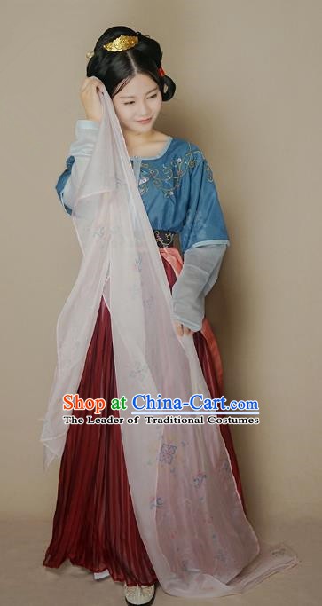 Traditional Chinese Ancient Costume China Wedding Dress Ancient Ming Dynasty Hanfu Princess Clothing