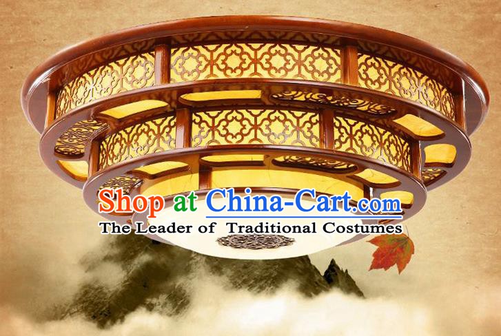 Asian China Traditional Handmade Lantern Parchment Lanterns Ceiling Lamp Ancient Palace Lanern