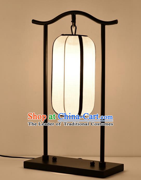 Traditional Asian Chinese Iron Desk Lanterns China Ancient Lamp Palace Lantern