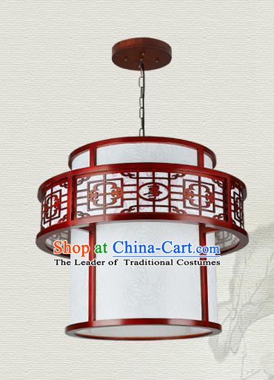 China Traditional Handmade Ancient Hanging Lantern Palace Lanterns Round Ceiling Lamp