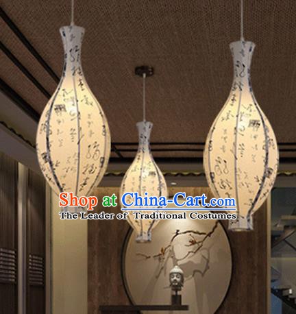 Traditional China Handmade Parchment Lantern Ancient New Year Hanging Lanterns Palace Ceiling Lamp
