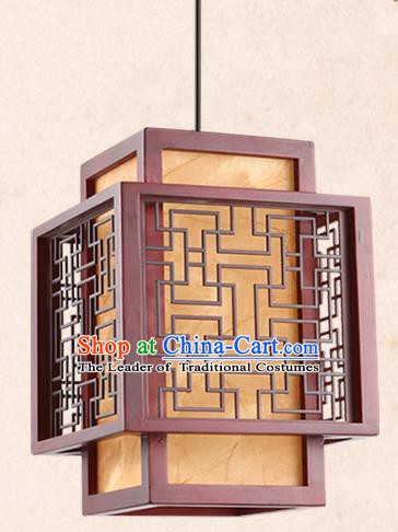 China Handmade Wood Lantern Traditional Lanterns Palace Hanging Lamp