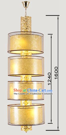 China Handmade Lantern Traditional Wedding Three-Lights Hanging Lanterns Palace Ceiling Lamp