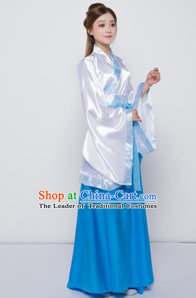China Han Dynasty Palace Lady Costume Theatre Performances Ancient Princess Dress for Women