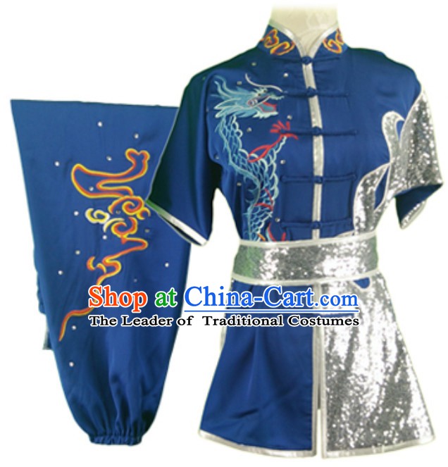 Top Changquan Nanquan Long Fist Southern Fist P Short Sleeves Best and the Most Professional Kung Fu Competition Uniforms Suits