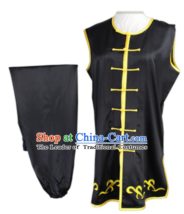 Made to Order Top Nanquan Southern Fist Sleeveless Best and the Most Professional Kung Fu Competition Clothes Contest Suits for Adults Kids Men Women Children