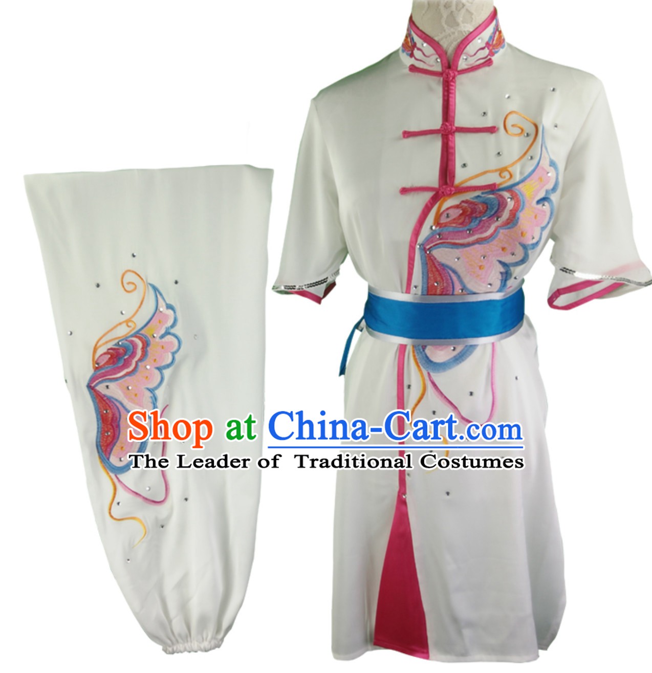 Custom Made Top Mulan Kung Fu Jacket Kung Fu Shirt Kung Fu Suits and Uniforms Chinese Jacket Martial Arts Suits Competition Clothing for Women