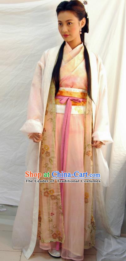 Ancient Chinese Song Dynasty Palace Lady Dress Imperial Consort Hanfu Replica Costume for Women