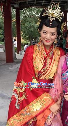 Traditional Chinese Ancient Costume Ancient Ming Dynasty Hanfu Princess Clothing
