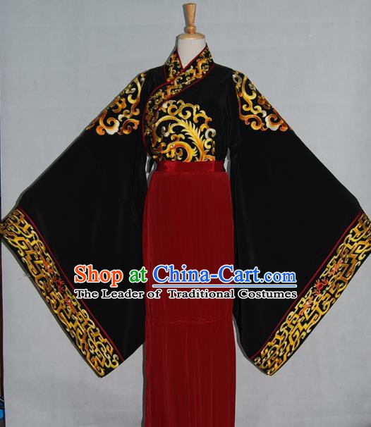 China Traditional Beijing Opera Prince Costume Chinese Peking Opera Niche Embroidered Clothing for Adults