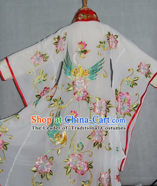 Traditional China Beijing Opera Costume Gifted Scholar Embroidered Robe and Hat Ancient Chinese Peking Opera Embroidery Clothing