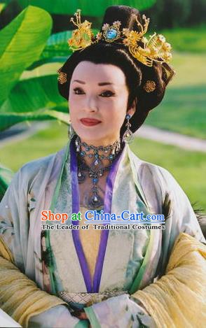 Traditional Chinese Ancient Costume Ancient  Tang Dynasty Hanfu Dress Clothing