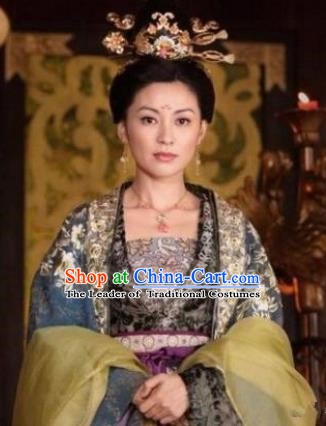 Traditional Chinese Ancient Costume Ancient  Tang Dynasty Hanfu Dress Clothing