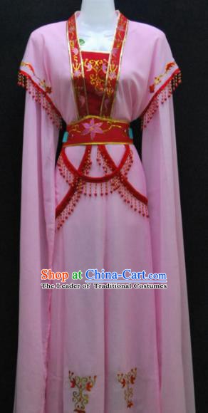 Traditional China Beijing Opera Actress Pink Dress Chinese Peking Opera Diva Costume