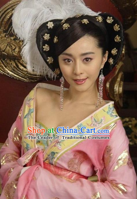 Traditional Chinese Ancient Costume Ancient  Tang Dynasty Hanfu Dress Clothing