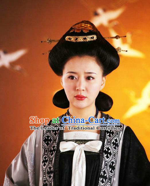 Traditional Chinese Ancient Costume Ancient  Tang Dynasty Hanfu Dress Clothing