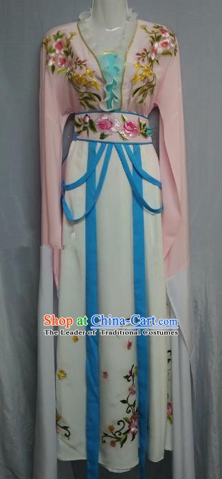 Traditional Chinese Beijing Opera Nobility Lady Costume Professional Peking Opera Diva Pink Dress