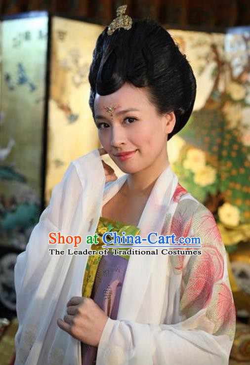 Traditional Chinese Ancient Costume Ancient  Tang Dynasty Hanfu Dress Clothing