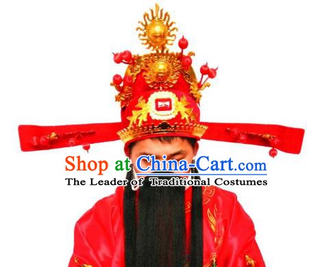 Traditional China Beijing Opera Costume Gifted Scholar Embroidered Robe and Hat Ancient Chinese Peking Opera Embroidery Clothing
