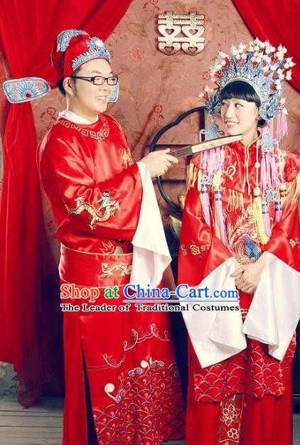 Traditional China Beijing Opera Costume Gifted Scholar Embroidered Robe and Hat Ancient Chinese Peking Opera Embroidery Clothing