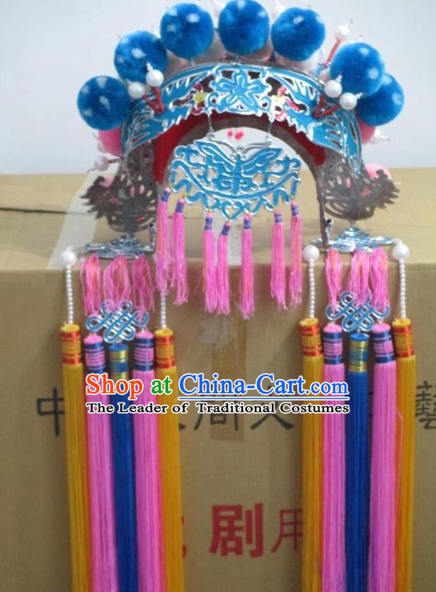 Traditional China Beijing Opera Costume Gifted Scholar Embroidered Robe and Hat Ancient Chinese Peking Opera Embroidery Clothing